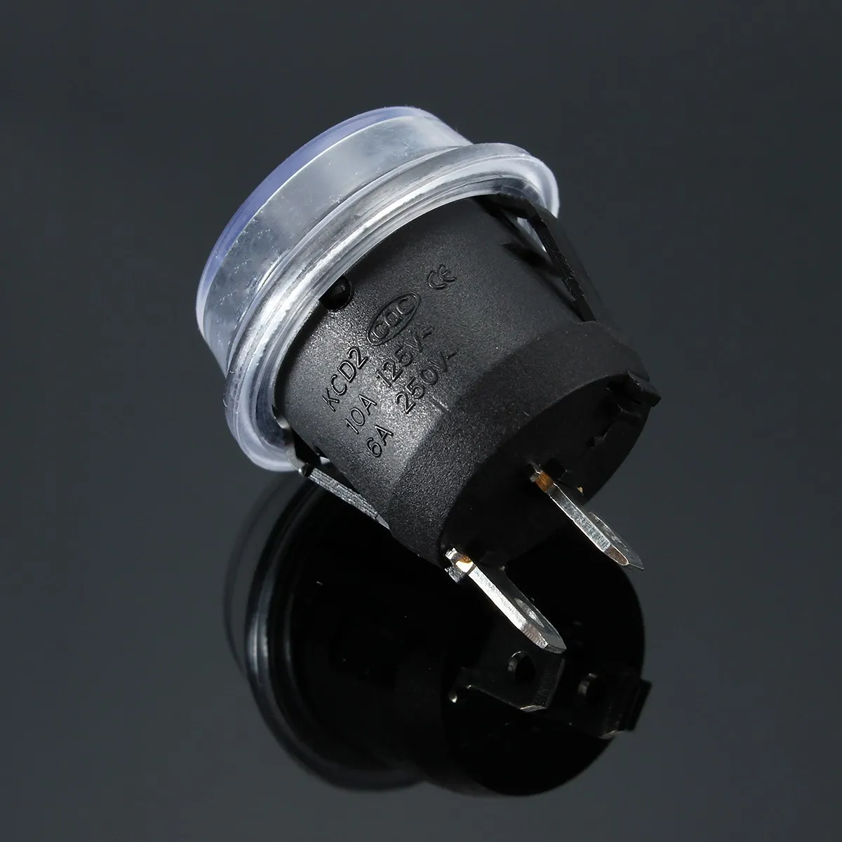 5 шт. маленький круглый выключатель SPST для лодки водонепроницаемая куртка