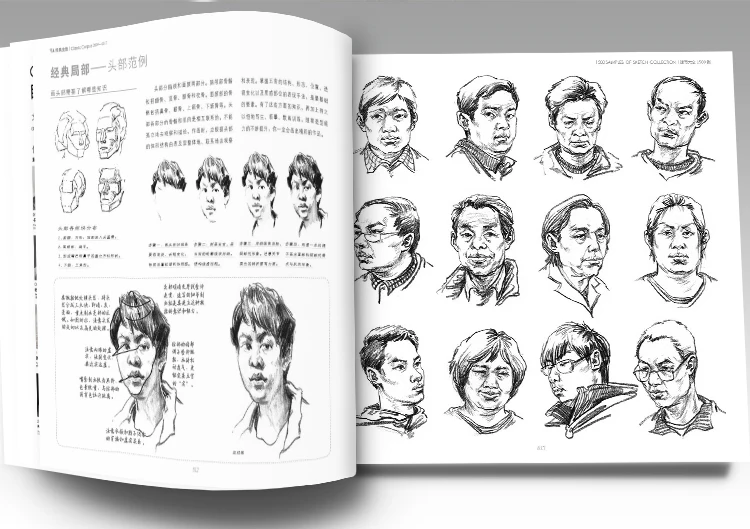 Новинка 1500, чехлы с классическими рисунками персонажей, учебная книга для взрослых, структура человеческого тела/Особенности лица/одежда/одиночный