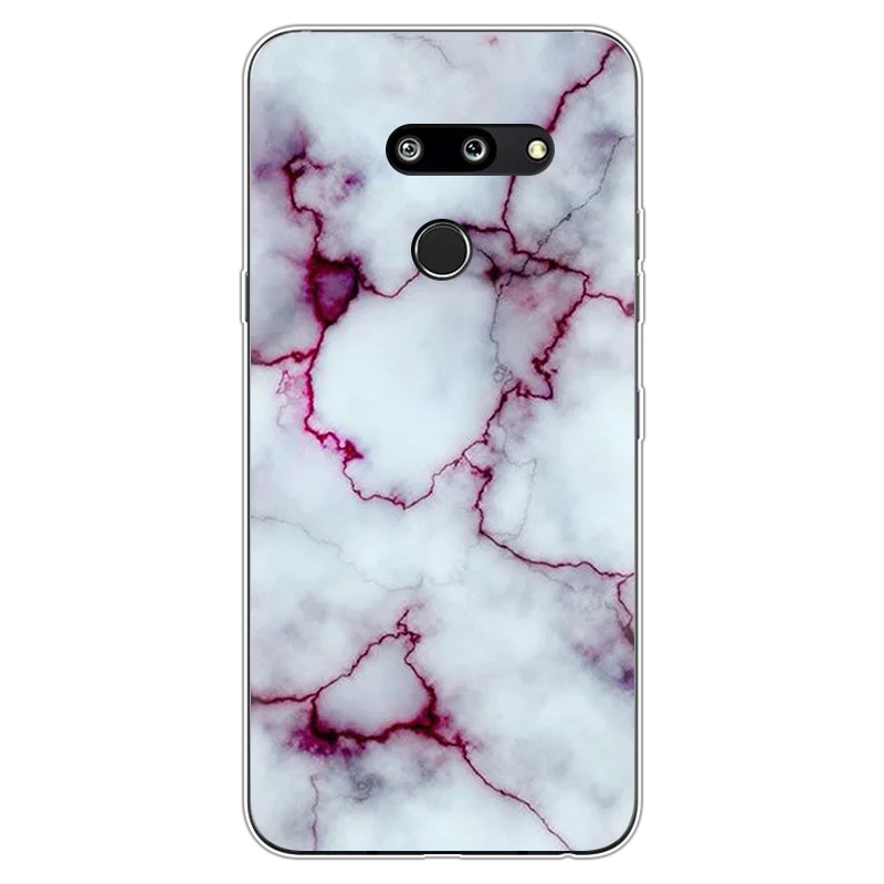 st-baiho Роскошные Мрамор Coque для LG Q6 Q7 V20 V30 G5 G6 K4 K8 K10 K11 Plus X power 2 мягкие Мультяшные из ТПУ кожаный Капа для LG Q8 чехол thinq чехол из мягкого ТПУ - Цвет: st-baiho