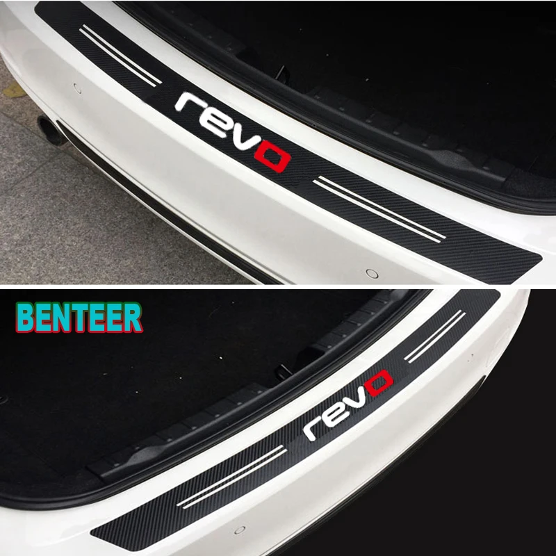 Автомобильная наклейка на бампер REVO из углеродного волокна для volkswagen VW Golf 6 7 MK3 MK4