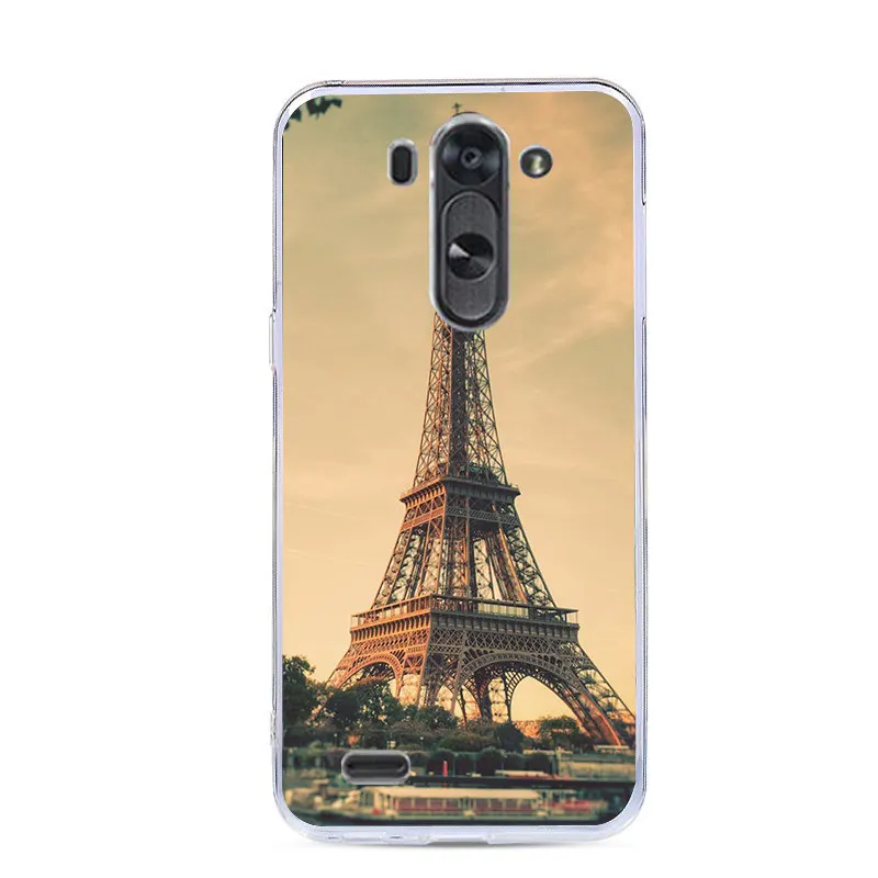 Lamo чехол цветной чехол для телефона с принтом для LG Optimus G3S S G3 Mini G3 Beat D728 5 ''D725 D722 D724 TPU чехол-накладка с мультяшным рисунком