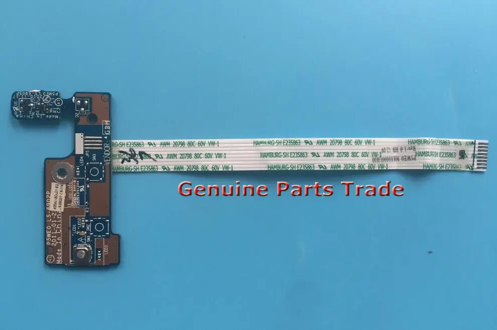 Оригинальная плата с кнопкой питания и кабелем для серии 5350 5750 5750G 5750Z LS 6902p