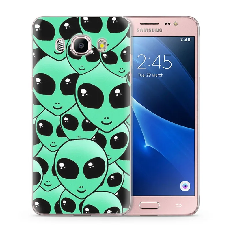 For Funda Samsung Galaxy J7 2016 Case J710 J710F Phone Cases Unicorn Painted Pattern Clear Soft Silicone W028 |