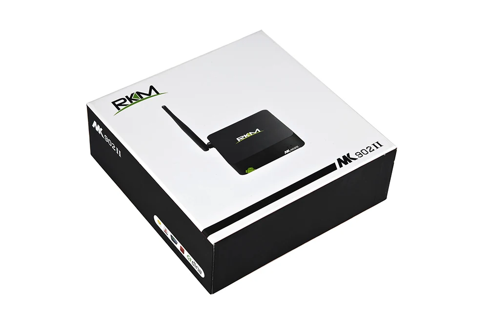 RKM MK902II ТВ приставка Rockchip RK3288 четырехъядерный Android ТВ приставка 2 Гб ОЗУ 16 Гб 4 к H.265 2,4 г/5 г Wifi Bluetooth 4,0 ТВ приставка