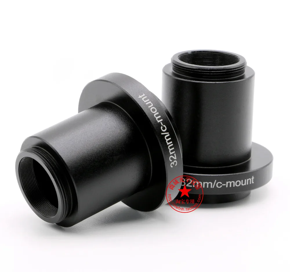 C-mount 32mm Cone 1X CCD Adaptor Interfaces Adapter 1/2 For Biological Metallographic Microscope | Инструменты