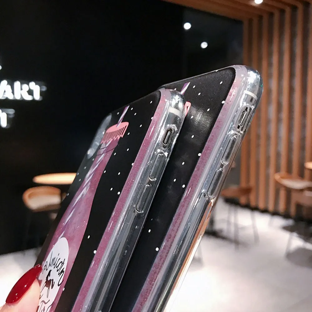 Милый розовый чехол KISSCASE для Xiaomi Redmi 6 6A Note 7 5 4 мягкие задние чехлы 9 8 Lite Pro F1 из