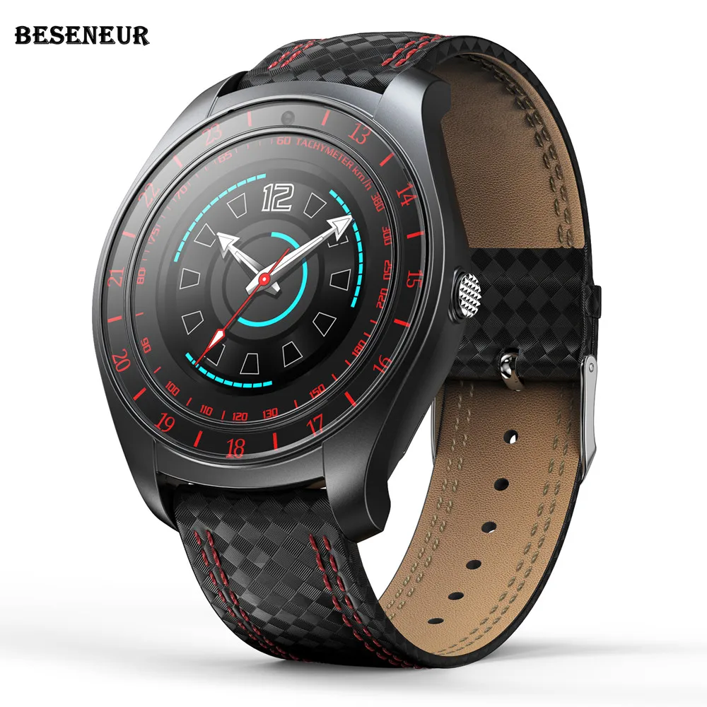 Beseneur V10 Смарт часы для мужчин монитор сердечного ритма сим карта Bluetooth шагомер с