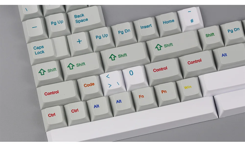 153 клавиш pbt keycap dye subbed 2u 1,75 u shift iso ключи для cherry mx механическая клавиатура полный набор русский keycap