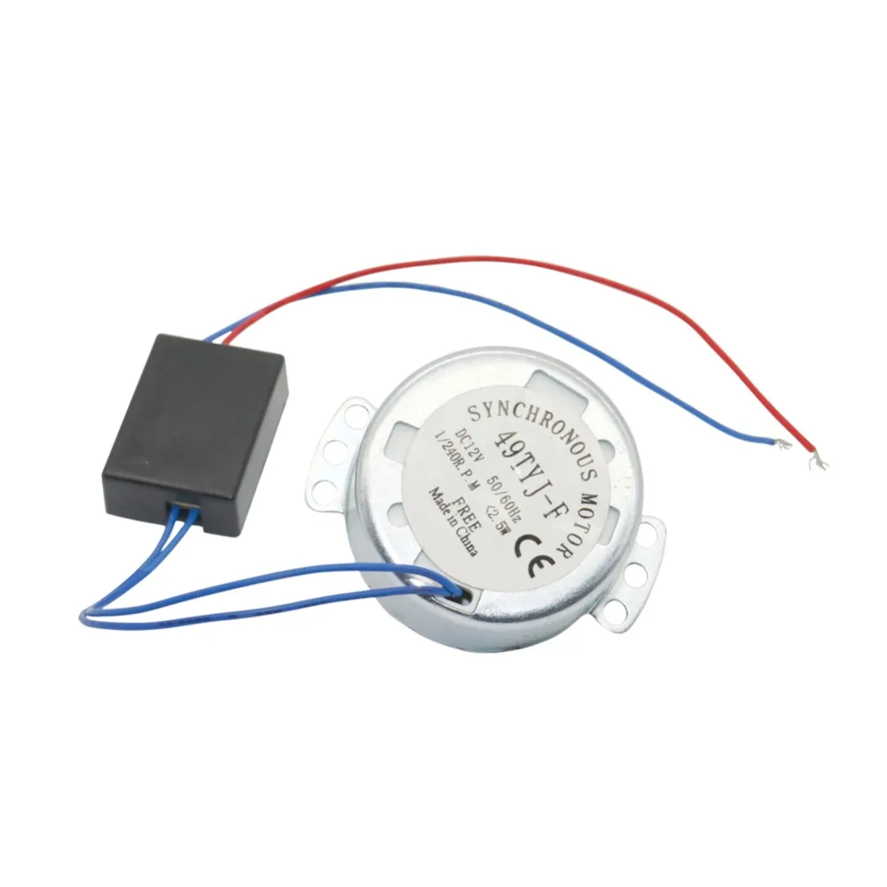 10 шт. инкубатор оборудование установки DC 12 V 1/240 об/мин 50/60Hz двигатель инкубатора