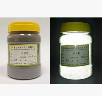 100 г белый серый светоотражающий порошок высокорефракционное стекло порошковый