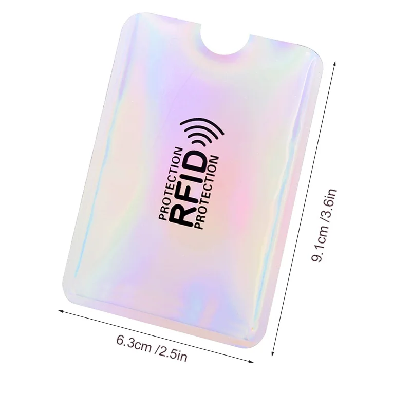 Анти-сканирующий чехол для Карт RFID кошелек блокирующий ридер замок банк алюминиевый держатель для карт Id карта чехол Защита металлическая коробка для кредитных карт