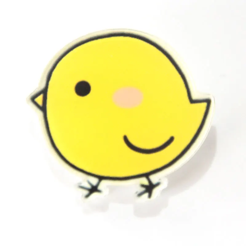 1 шт. фрукты и животные акриловые Значки на рюкзак значки на одежду Kawaii бейдж; брошь на булавке
