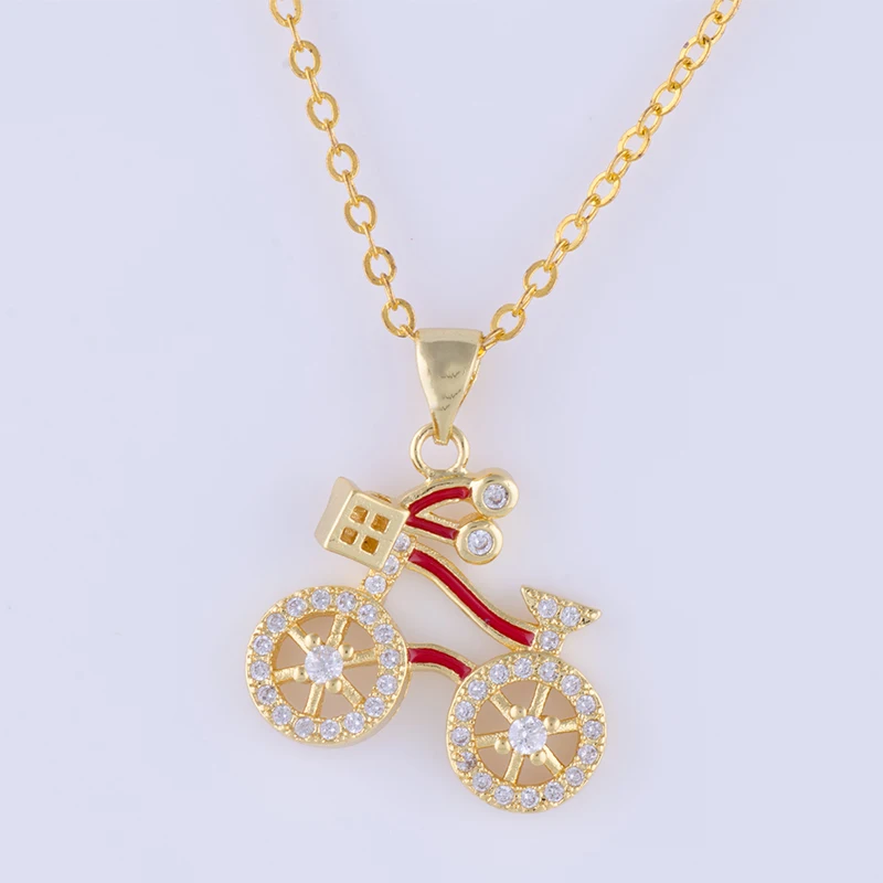 Горячая Распродажа милые украшения циркониевые эмалированные подвески для