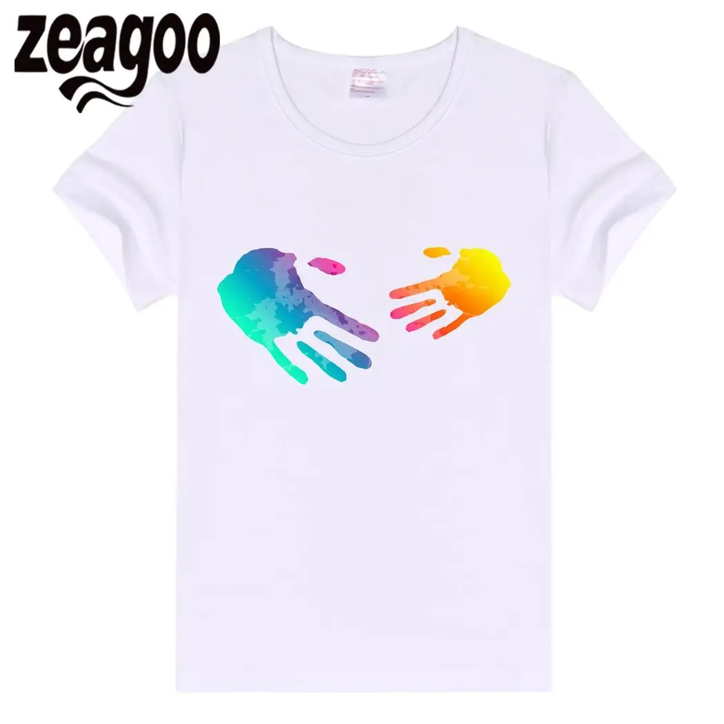Zeagoo шеи Повседневное Основные Обычная экипажа Для женщин Slim Fit мягкий короткий