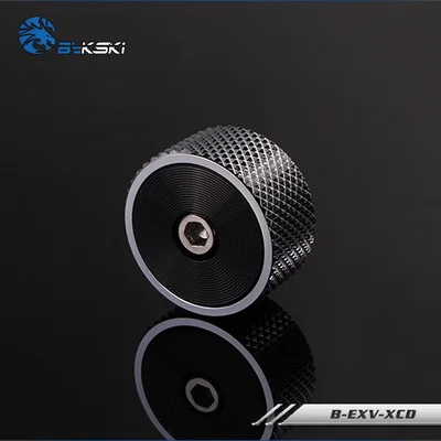 Bykski B-EXV-X бутик CD шаблон, воздушный клапан, разъем выхлопной трубы, прессование ручного выхлопа и автоматический выпуск выхлопа - Цвет лезвия: Black