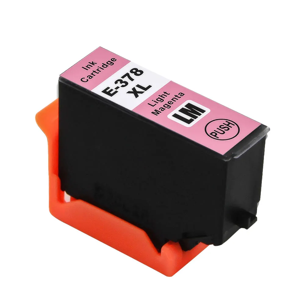 Light Magenta Чернильные картриджи 378XL совместимый для Epson XP 8500 XP 8505 XP-15000 принтер 378XL T3781 T3791 - Цвет: Light Magenta