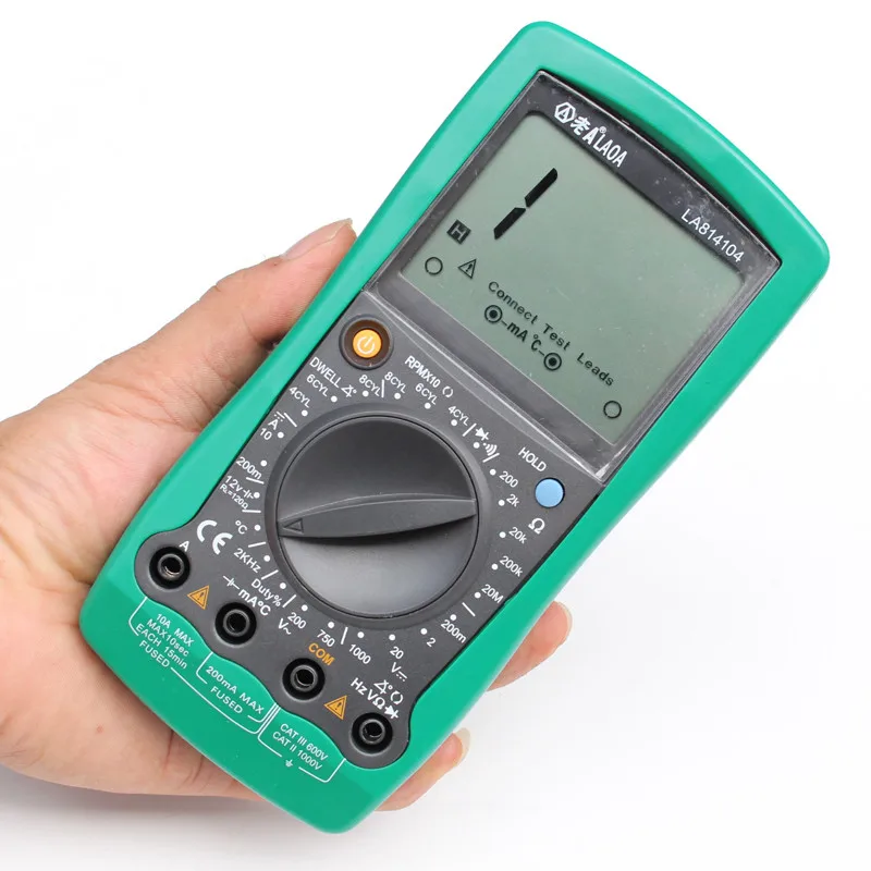 Цифровой мультиметр для защиты от перегрузки LAOA LA814104|electrical digital multimeters|digital