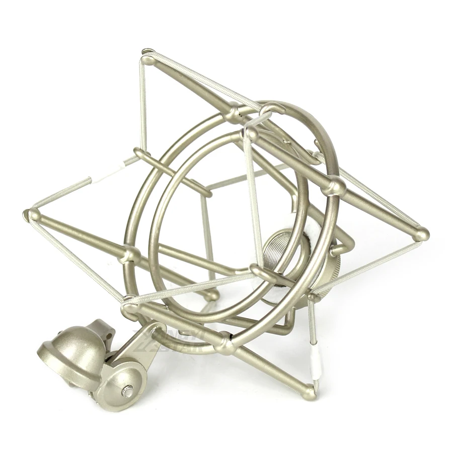 Металлический конденсаторный микрофон с амортизирующим креплением держатель