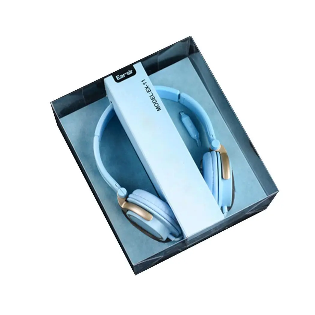EX11 Computer Phone Folding Headset Bass Noise Reduction Voice General etc. 1.2 Headphone | Электроника