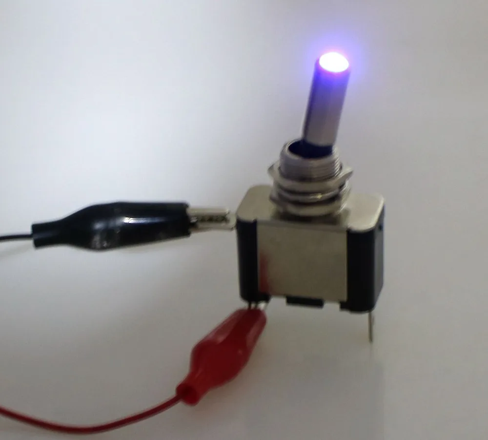 Авто Лодка Грузовик с подсветкой Led тумблер автомобиля переключатель с безопасности самолета откидной крышкой предохранитель Красный Синий Зеленый Желтый Белый 12V20A TM