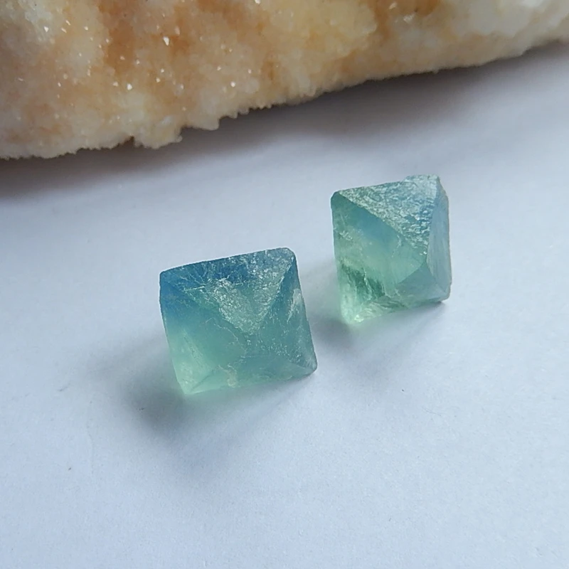 Новые дизайнерские изящные украшения кабошоны из флорита 19x13 мм 7 9 г Женские