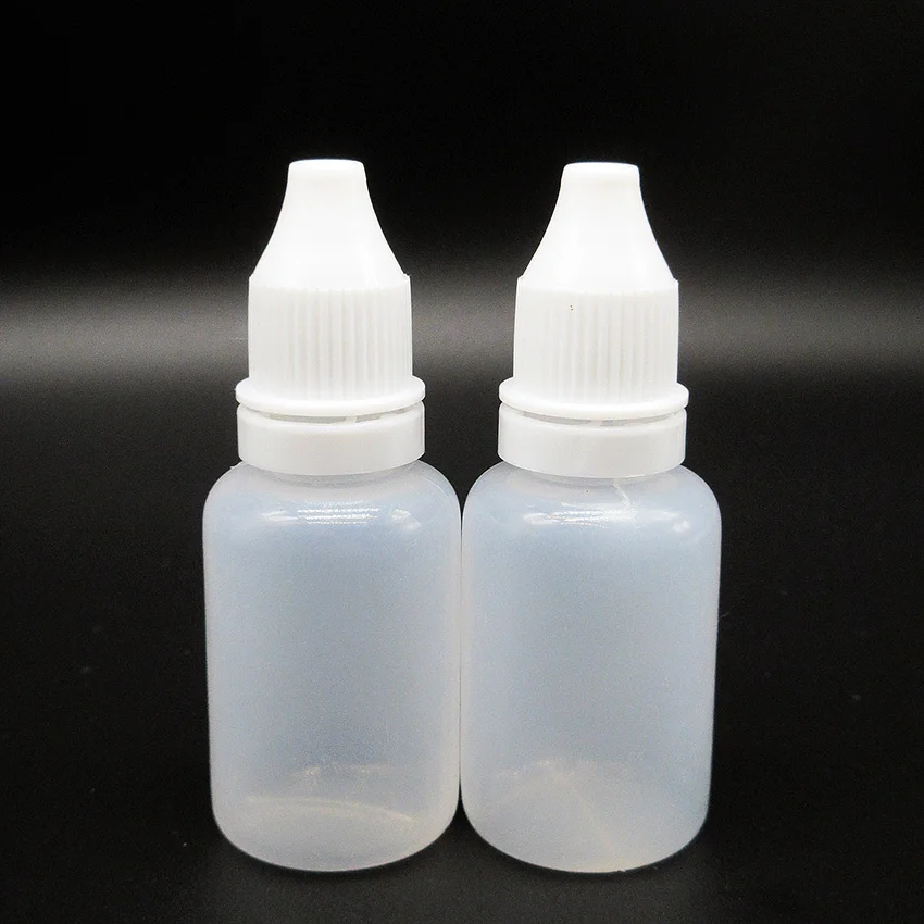 

PE 20ml stamp oil,pen ink dropper bottle with Tamper Cap,oil bottle factory price 100pcs