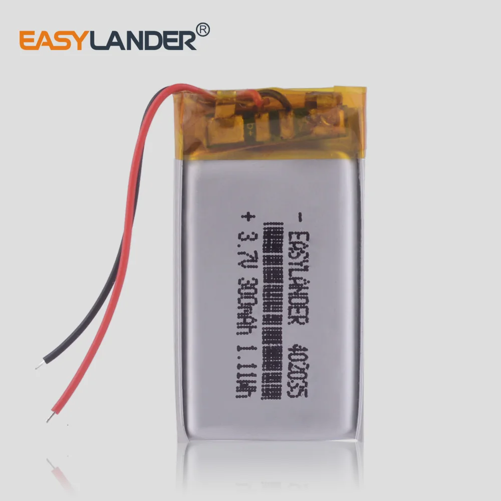 402035 3 7 V 300mAh литий полимерный ионный аккумулятор для Mp3 MP4 MP5 GPS Мобильный