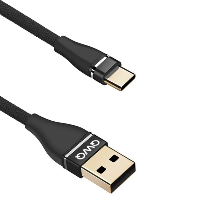 Black 3,0 Тип C USB Дата-кабель для samsung galaxy huawei зарядное устройство с быстрой зарядкой, USB кабель для мобильного телефона зарядный провод, usb-кабель для xiaomi Redmi USB кабель - Цвет: Black