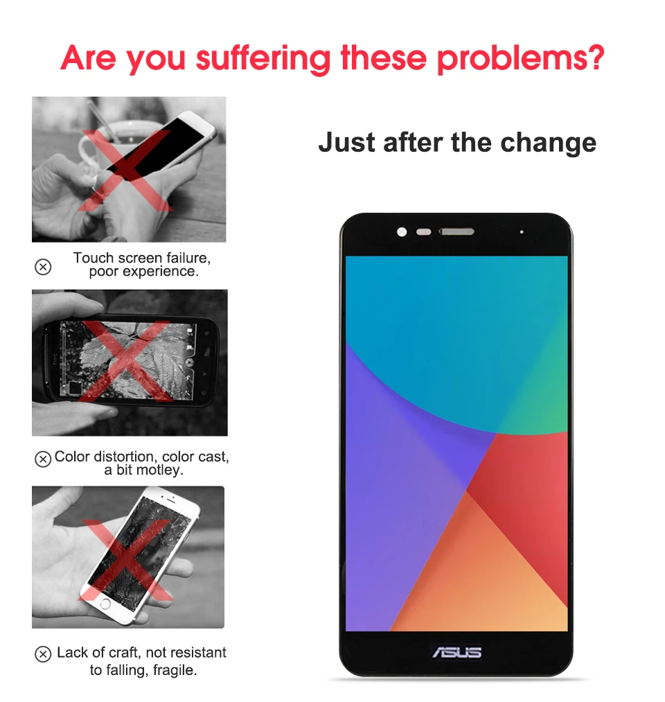 5,2 ''для Asus Zenfone 3 Max ZC520TL ЖК-дисплей сенсорный экран с рамкой дигитайзер сборка X008D ZC520TL ЖК-дисплей
