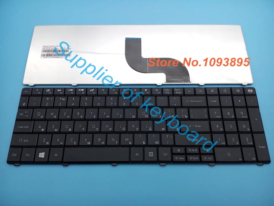 Новая клавиатура с русской раскладкой для Φ PK130QG1A04 PK130QG1B04 NK.I1713.048 NK.I1717.01G |