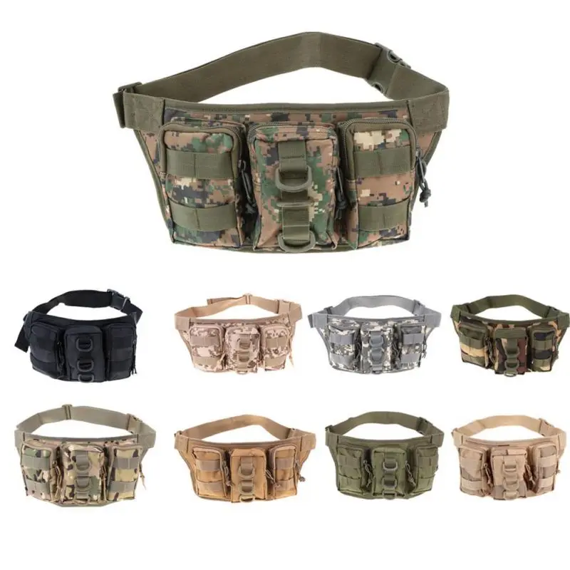 Водонепроницаемая походная дорожная поясная сумка многофункциональная для
