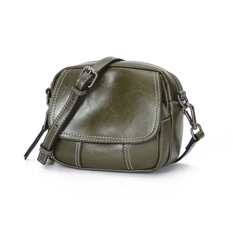 KL8097 Dark green LOMANTINA, повседневные маленькие сумки через плечо для женщин, кожаная сумка через плечо для девочек, Bolsas, дамская сумочка для телефона - Цвет: KL8097 Dark green