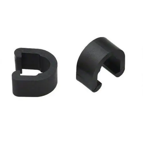 10pcs/lot mtb bike road bicycle c-buckle clasps housing hose guide for brake cable/derailleur hub shift line c-clips clamps | Спорт и