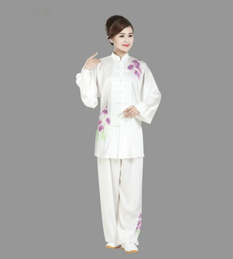 Женские костюмы Taiji Wushu на заказ из искусственного шелка для девочек|suit jacket|girls formal