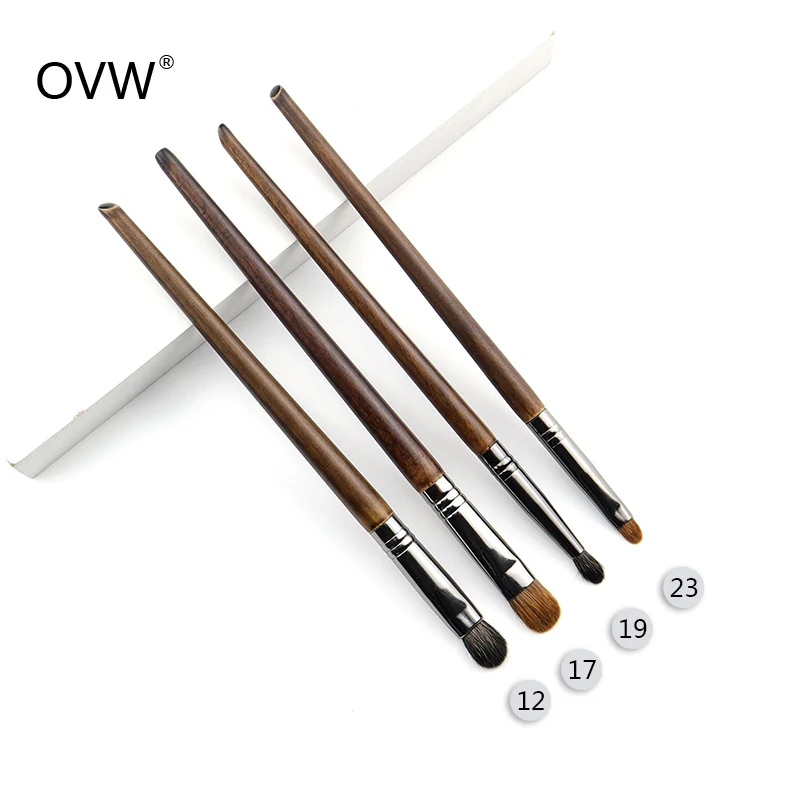 Набор кистей для макияжа из козьей шерсти 4 шт. | Красота и здоровье