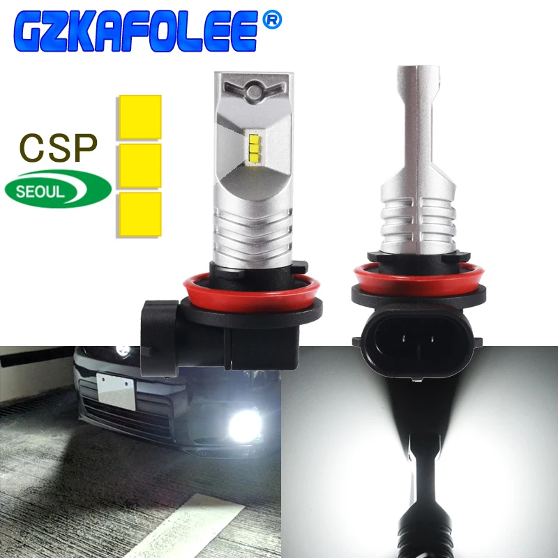 Gzkafolee 2 шт. H8 светодиодный H11 Светодиодный H9 9006 HB4 9005 HB3 H10 H16JP 9145 9140 Автомобильные