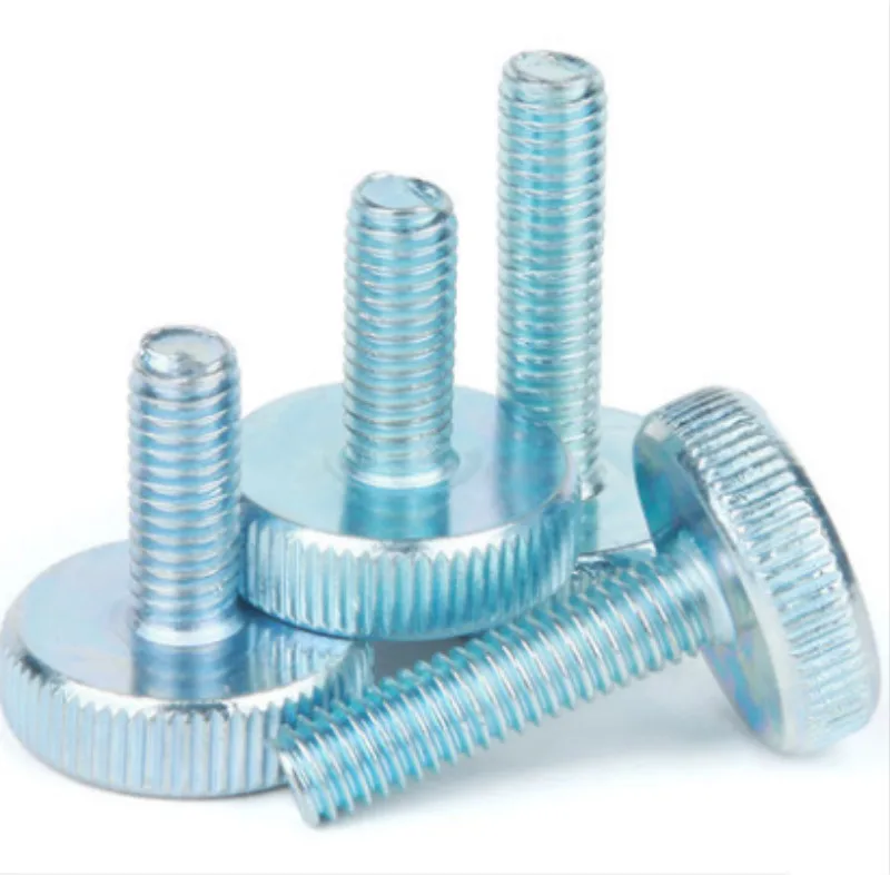 2 шт. M6 M8 GB835 плоский скрученный винт накатанный болт с большой круглой головкой