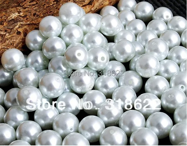 10 мм 500 шт. высококачественные чешские стеклянные имитация жемчуга круглые