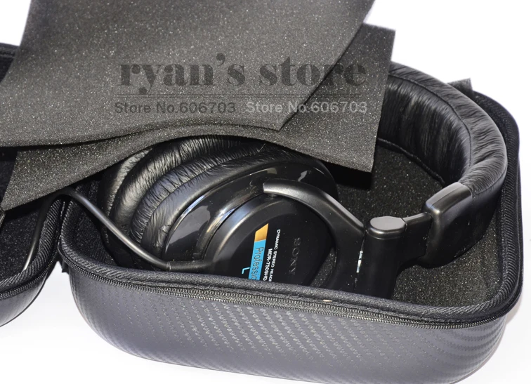 Чехол для наушников Sony AKG JVC черный футляр хранения гарнитуры 4 размера в