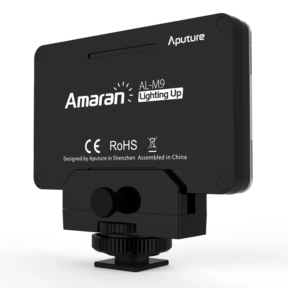Новый Aputure AL-M9 светодиодный видео свет встроенный аккумулятор Pockable TLCI/CRI 95 + на