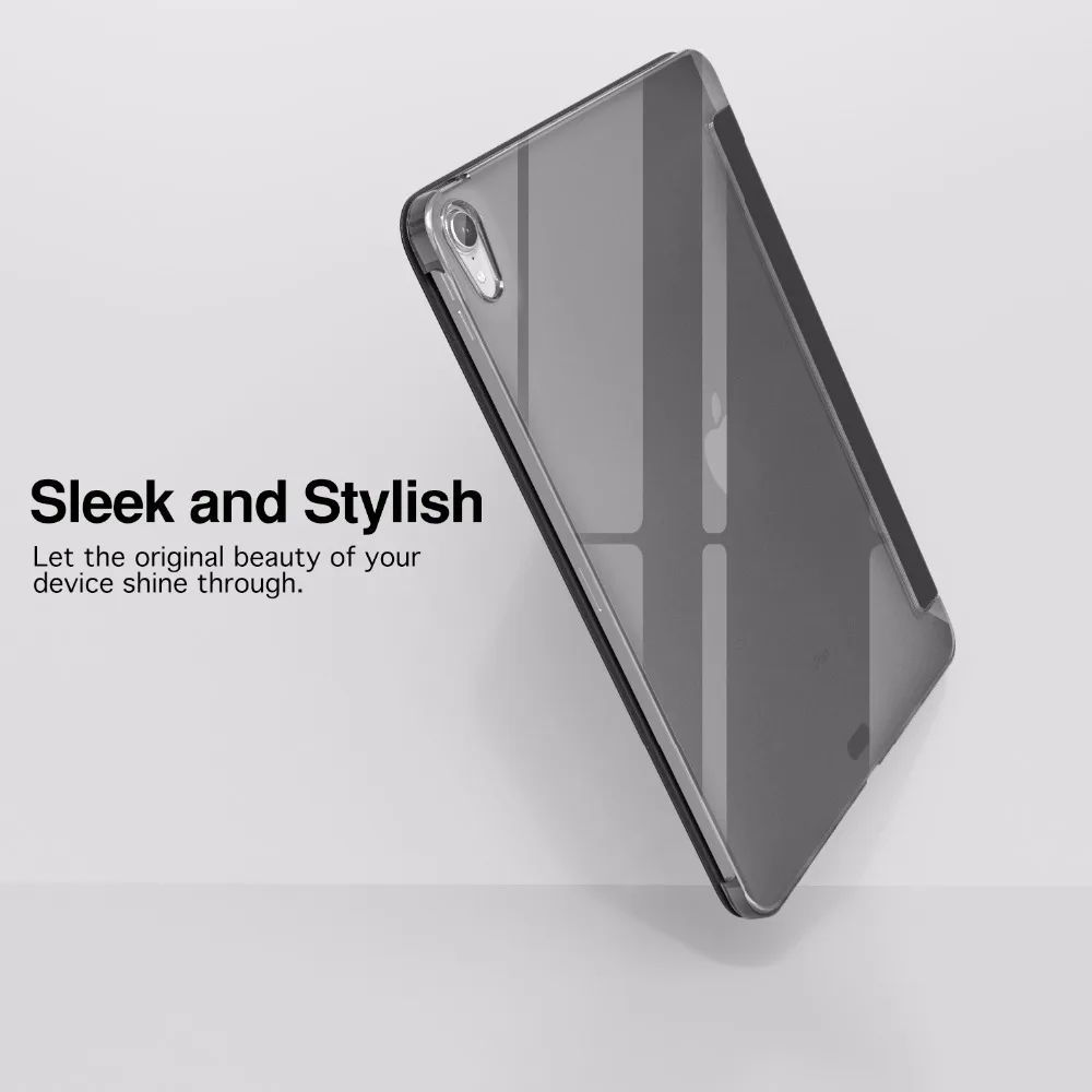 Чехол для iPad Pro 12 9 '񟭒 прозрачный матовый защитный чехол подставка Apple Pencil с
