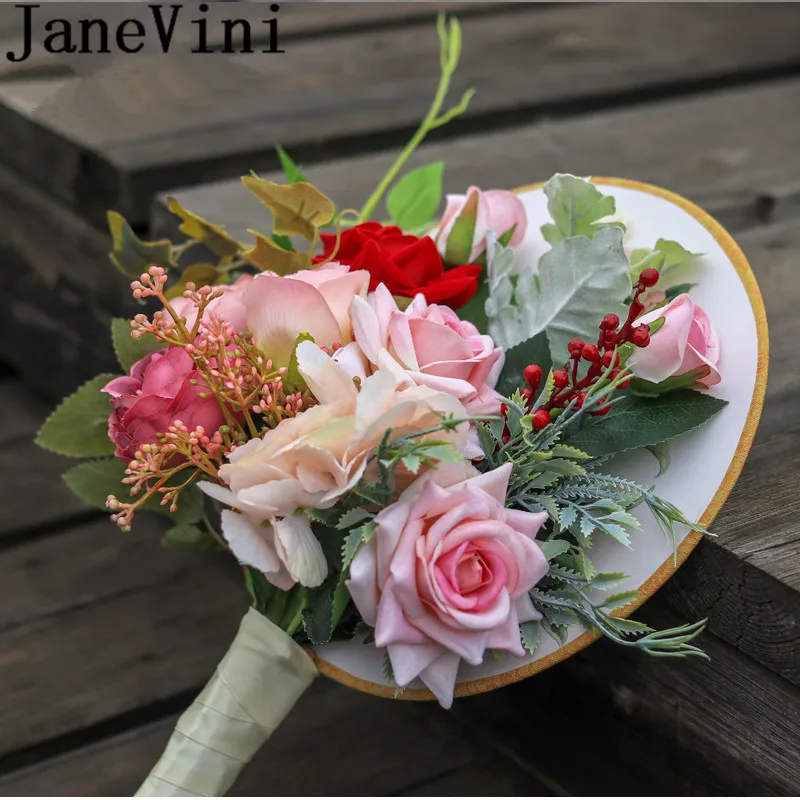 Классическая розовая свадебная брошь с кисточкой в китайском стиле | Свадьбы и