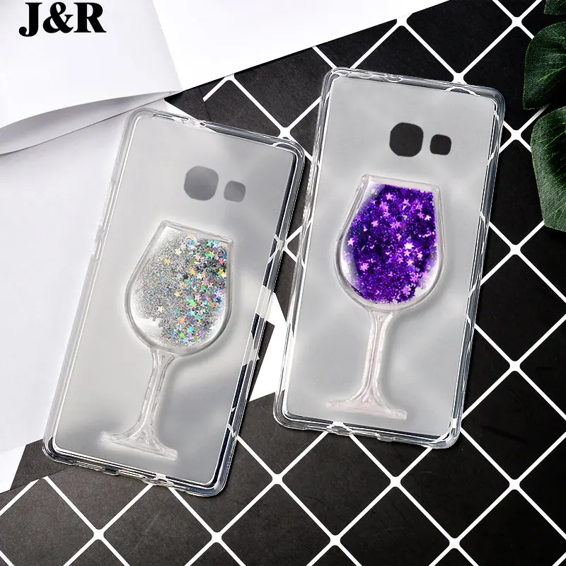 Для Samsung A5 2017 Чехол Мягкий силиконовый чехол для Galaxy A3 5 7 динамический Блеск