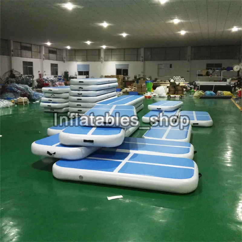 Бесплатная доставка надувной гимнастический коврик DWF 3 м надувная воздушная