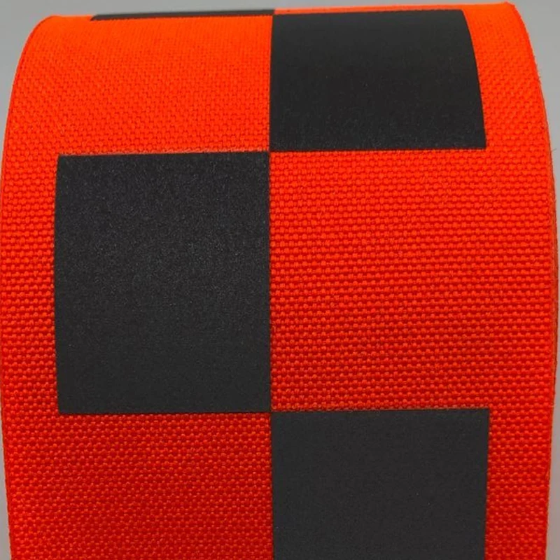 50 мм ширина флуоресцентная желтая/флуоресцентная оранжевая оксфордская
