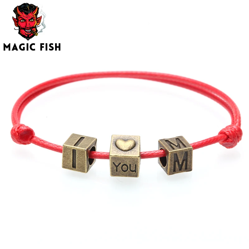 Мужской браслет с буквенным именем браслеты цепочки для женщин медные