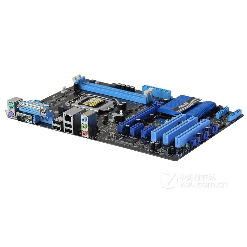Asus P8H61 настольная материнская плата H61 Socket LGA 1155 i3 i5 i7 DDR3 16G UEFI биос ATX оригинальная б/у материнская плата в продаже