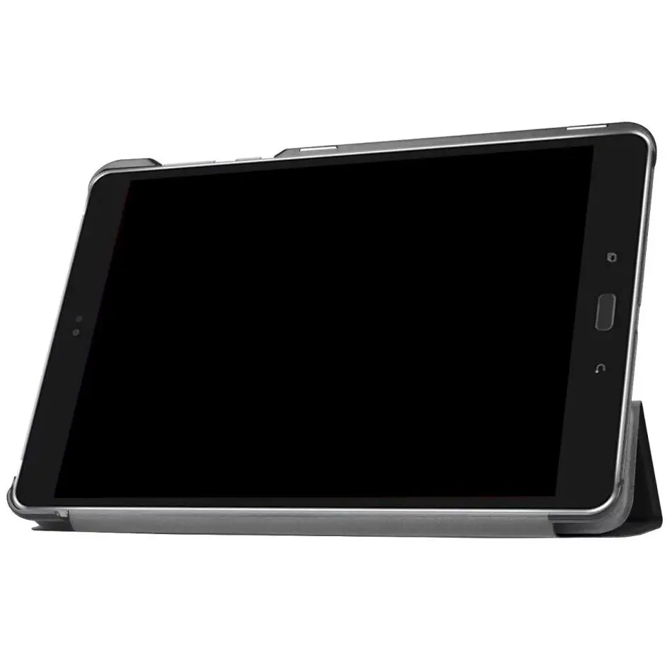 Магнитный стенд смарт-чехол из полиуретановой кожи для Asus ZenPad 3S 10 LTE Z500KL 9," Чехол для планшета+ защита экрана+ стилус