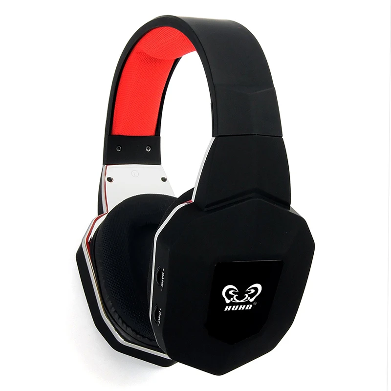 Универсальный беспроводной стерео гарнитура резина покрытием съемный микрофон