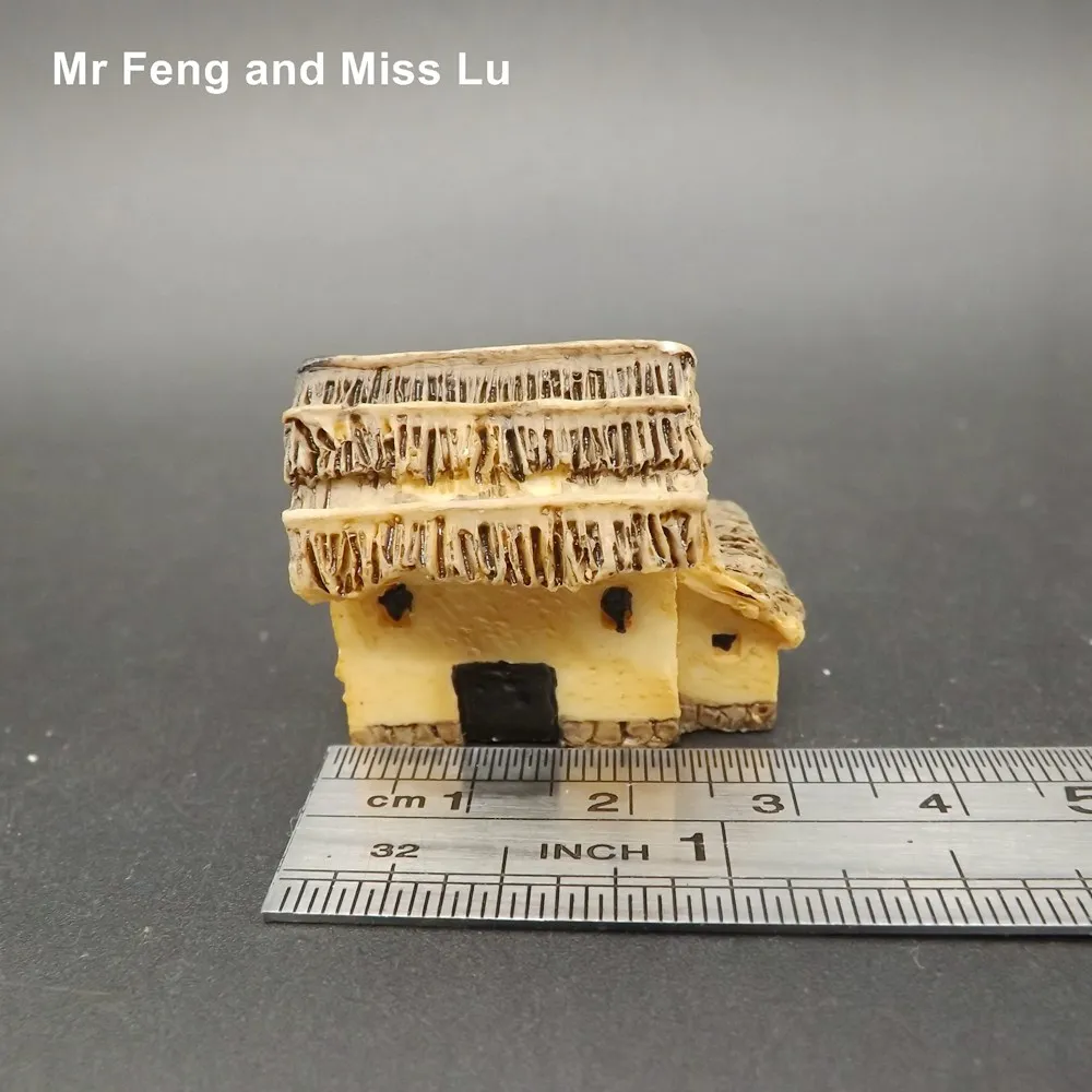 Модель резиновый домашний коттеджи сделай сам Украшения Micro игрушка учебных